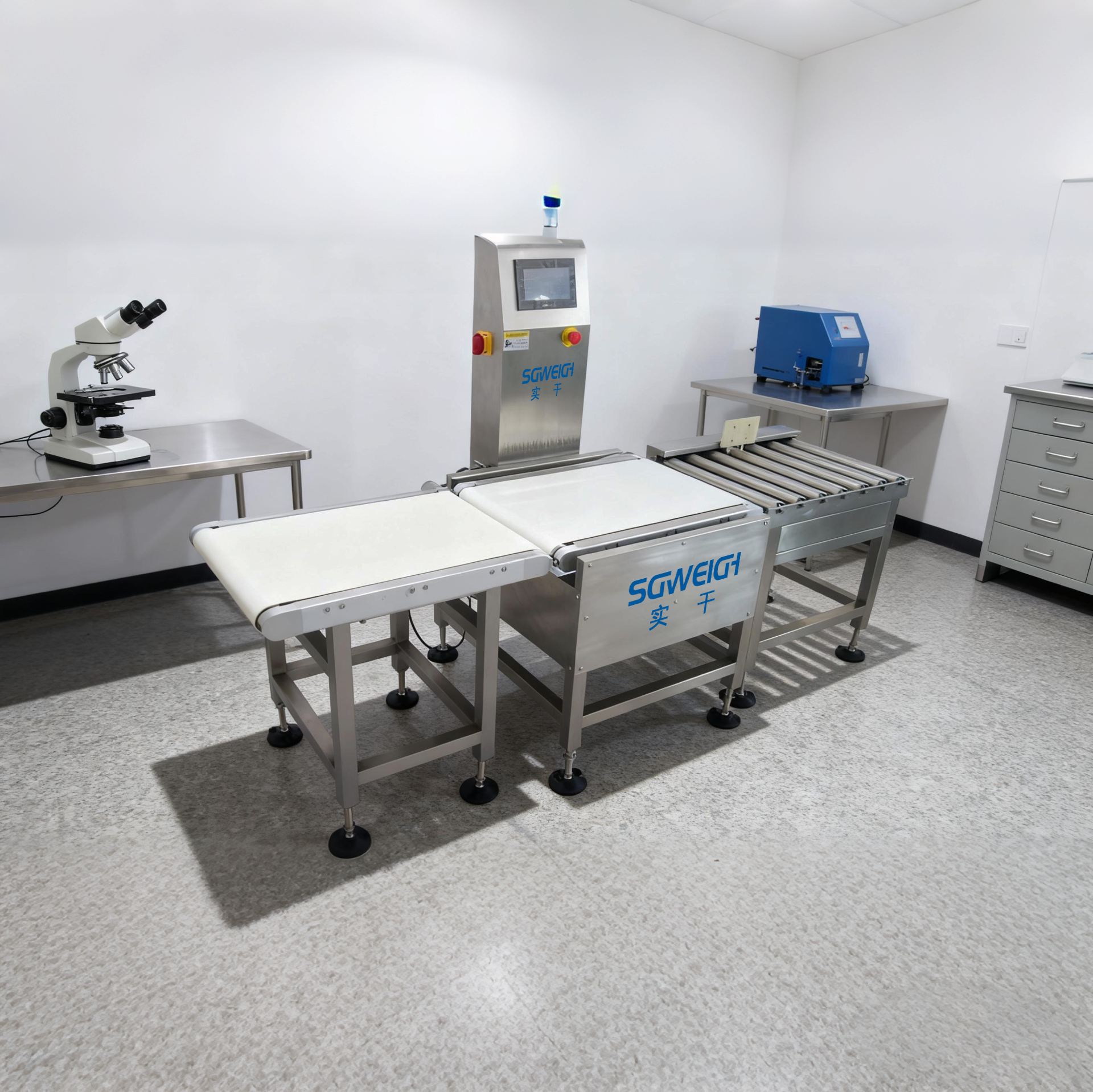 SG-450建筑材料22kg在線檢重儀，分選秤工程標(biāo)準(zhǔn)